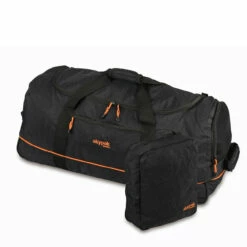 Skypak Folding Wheeled Duffle - 80cm -UK Suitcase Sales 2024 005 skypak original wheeled travel bag black pair 57679.1650929987