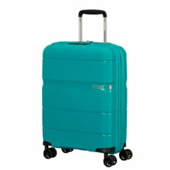 American Tourister Linex 4 Wheel Cabin Suitcase - 55cm -UK Suitcase Sales 2024 128453 1099 LINEX SPINNER 5520 TSA FRONT34 53595.1670248796
