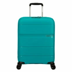 American Tourister Linex 4 Wheel Cabin Suitcase - 55cm -UK Suitcase Sales 2024 128453 1099 LINEX SPINNER 5520 TSA FRONT 35436.1670248794