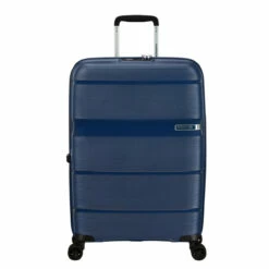 American Tourister Linex 4 Wheel Medium Suitcase - 66cm -UK Suitcase Sales 2024 128454 D418 LINEX SPINNER 6624 TSA FRONT 17948.1670271735