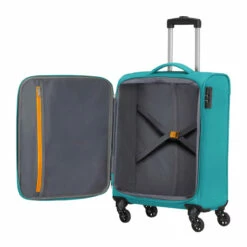 American Tourister Heat Wave 4 Wheel Cabin Suitcase - 55cm -UK Suitcase Sales 2024 130667 1012 HEAT WAVE SPINNER 5520 INTERIOR 49755.1666776120