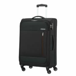 American Tourister Heat Wave 4 Wheel Medium Suitcase - 68cm -UK Suitcase Sales 2024 130668 1465 HEAT WAVE SPINNER 6825 TSA FRONT34 77712.1666783956