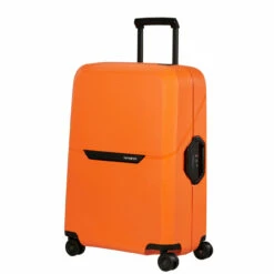 Samsonite Magnum Eco 4 Wheel Medium Suitcase - 69cm -UK Suitcase Sales 2024 139846 0595 MAGNUM ECO SPINNER 6925 FRONT34 77549.1685546390