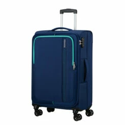 American Tourister Sea Seeker 4 Wheel Medium Suitcase - 68cm -UK Suitcase Sales 2024 146675 6636 SEA SEEKER SPINNER 6825 TSA FRONT34 25049.1677070467