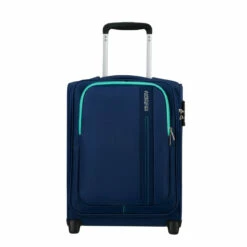 American Tourister Sea Seeker Upright Underseat Cabin Suitcase - 45cm -UK Suitcase Sales 2024 146677 6636 SEA SEEKER UPRIGHT UNDERSEATER TSA FRONT 92855.1676987840