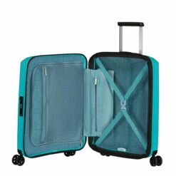 American Tourister Aerostep Expandable Cabin Suitcase - 55cm -UK Suitcase Sales 2024 146819 A066 AEROSTEP SPINNER 5520 EXP TSA INTERIOR 95488.1672999690