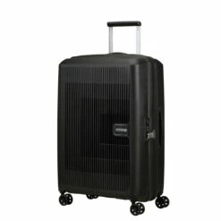 American Tourister Aerostep Expandable Medium Suitcase - 67cm -UK Suitcase Sales 2024 146820 1041 AEROSTEP SPINNER 6724 EXP TSA FRONT34 31518.1673033888