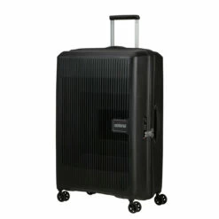American Tourister Aerostep Expandable Large Suitcase - 77cm -UK Suitcase Sales 2024 146821 1041 AEROSTEP SPINNER 7728 EXP TSA FRONT34 58039.1673037419