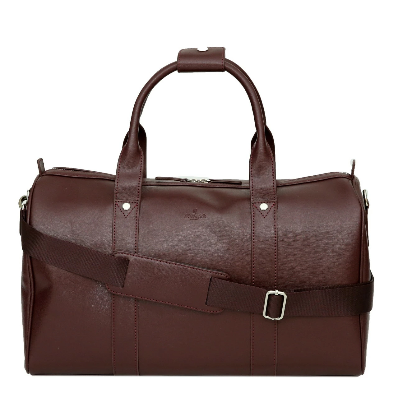 S Babila Saffiano Leather Cabin Holdall - 46cm 1 S Babila Saffiano Leather Cabin Holdall - 46cm