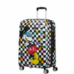 American Tourister Wavebreaker Disney MC 4 Wheel Medium Suitcase - 67cm -UK Suitcase Sales 2024 85670 A080 WAVEBREAKER DISNEY SPIN.6724 FRONT34 22146.1695385915
