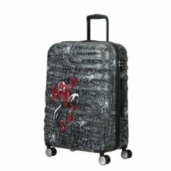 American Tourister Wavebreaker Marvel 4 Wheel Medium Suitcase - 67cm -UK Suitcase Sales 2024 85671 A083 WAVEBREAKER DISNEY SPIN.6724 MARVEL FRONT34 90315.1696328420