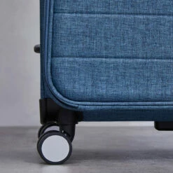 Rock Rocklite DLX 4 Wheel Cabin Suitcase - 54cm -UK Suitcase Sales 2024 8 Wheel Spinner Suitcase Rocklite DLX Denim Blue TR 0243 91246.1686843933