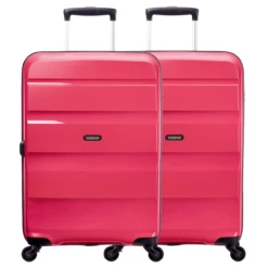 American Tourister Bon Air 2 Piece Luggage Set - 66cm X 2 -UK Suitcase Sales 2024 American Tourister Bon Air 59423x2 Azalea Pink Front 36399.1680177527