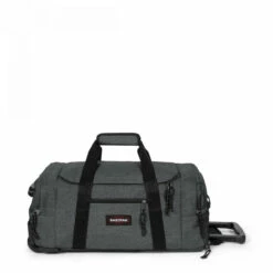 Eastpak Leatherface + S Wheeled Duffle - 55cm -UK Suitcase Sales 2024 EK00031E 77H AUTH UC230322 mMid 56167.1684425020