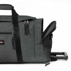 Eastpak Leatherface + M Wheeled Duffle - 69cm -UK Suitcase Sales 2024 EK00032E 77H ALT006 UC230316 mMid 45238.1684509930