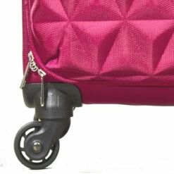Rock Jewel 4 Wheel Medium Suitcase - 70cm -UK Suitcase Sales 2024 Four Wheel Suitcase Jewel Pink TR 0207 PI 26639.1673947711