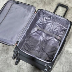 Rock Jewel 4 Wheel Large Suitcase - 80cm 24 Rock Jewel 4 Wheel Large Suitcase - 80cm -UK Suitcase Sales 2024 Interior Jewel Black TR 0207 BL 25226.1673948308