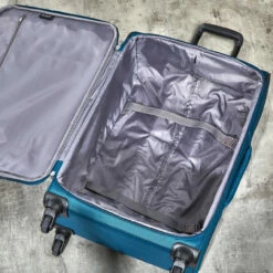 Rock Jewel 4 Wheel Medium Suitcase - 70cm -UK Suitcase Sales 2024 Interior Jewel Blue TR 0207 BU 10670.1673947718