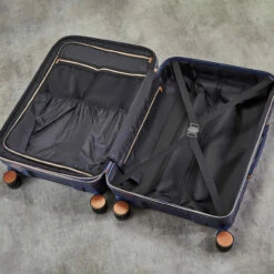 Rock Mayfair 4 Wheel Expandable Medium Suitcase - 65cm -UK Suitcase Sales 2024 Interior Mayfair Navy TR 0238 14251.1686734106.1280.1280 39873.1686734552