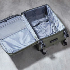 Rock Rocklite DLX 4 Wheel Cabin Suitcase - 54cm -UK Suitcase Sales 2024 Interior Rocklite DLX Khaki TR 0243 42856.1686843933