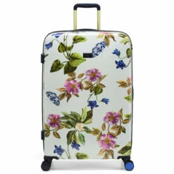 Joules Hard Side 4 Wheel Large Suitcase - 76cm -UK Suitcase Sales 2024 JLH0101 106 Joules Large Case Spring Wood Botanical 1 96687.1690986389