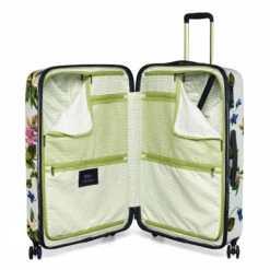 Joules Hard Side 4 Wheel Large Suitcase - 76cm -UK Suitcase Sales 2024 JLH0101 106 Joules Large Case Spring Wood Botanical 3 14451.1690986389
