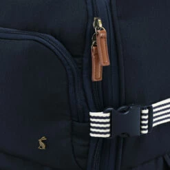 Joules Coast 4 Wheel Cabin Suitcase - 54cm -UK Suitcase Sales 2024 Joules Coast French Navy Zips 54038.1695121081