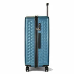 Rock Allure 4 Wheel Large Suitcase - 77cm -UK Suitcase Sales 2024 Large Suitcase Allure Blue TR 0192 BU Side copy 57346.1660128901