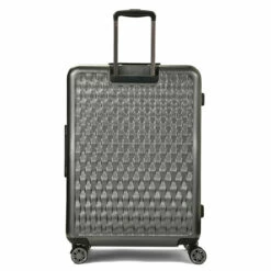 Rock Allure 4 Wheel Large Suitcase - 77cm -UK Suitcase Sales 2024 Large Suitcase Allure Charcoal TR 0192 CH Back copy 03055.1660128906
