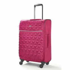 Rock Jewel 4 Wheel Medium Suitcase - 70cm -UK Suitcase Sales 2024 Medium Suitcase Jewel Pink TR 0207 PI 3 26954.1673947709
