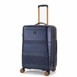 Rock Mayfair 4 Wheel Expandable Medium Suitcase - 65cm -UK Suitcase Sales 2024 Medium Suitcase Mayfair Navy TR 0238 Main 41253.1686734555