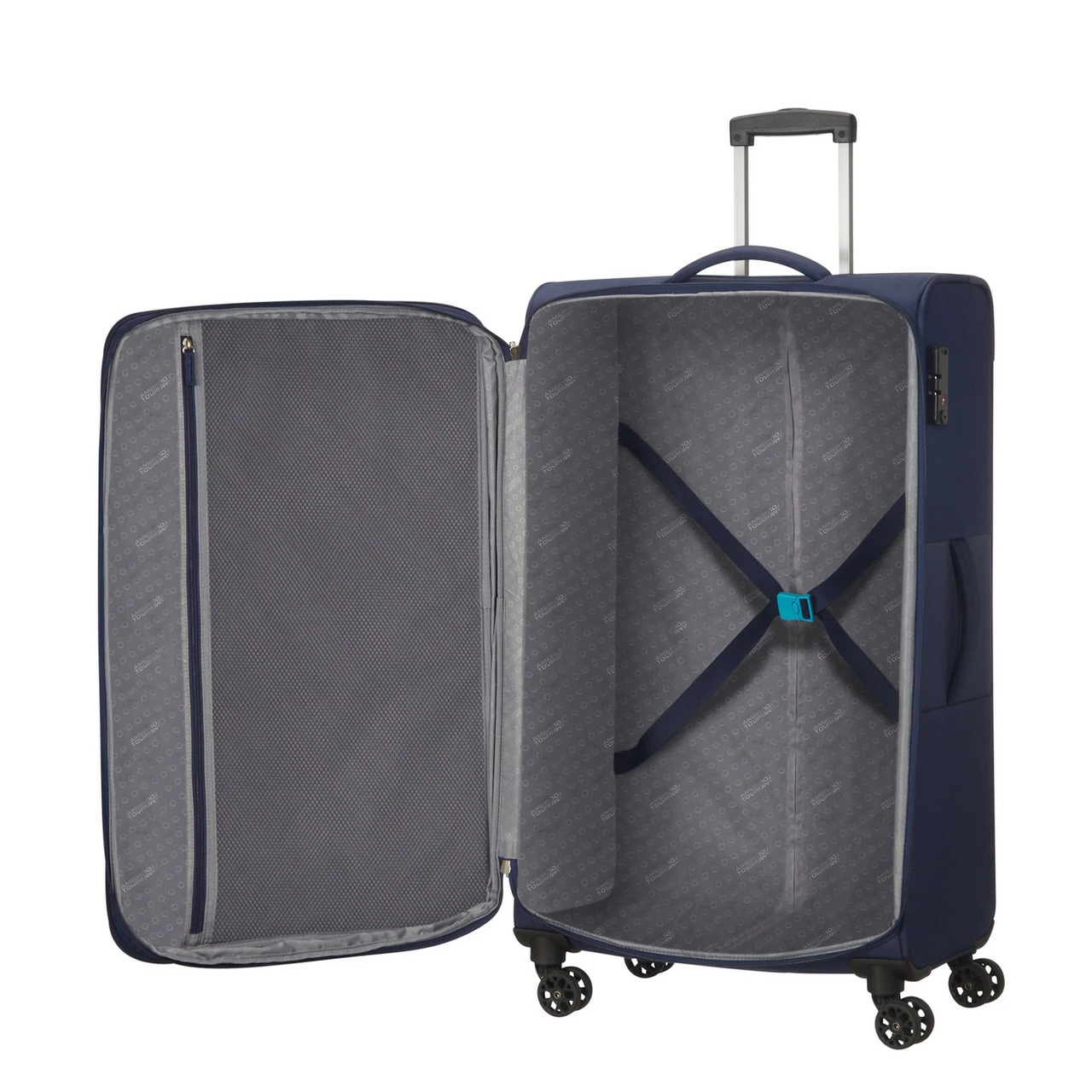 American Tourister Deep Dive Expandable Large Suitcase - 80cm 3 American Tourister Deep Dive Expandable Large Suitcase - 80cm - Image 3
