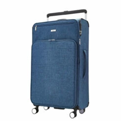 Rock Rocklite DLX 4 Wheel Expandable Large Suitcase - 78cm -UK Suitcase Sales 2024 Rock Rocklite DLX TR 0243 L Blue 2 98193.1686845251