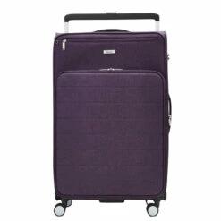Rock Rocklite DLX 4 Wheel Expandable Large Suitcase - 78cm -UK Suitcase Sales 2024 Rock Rocklite DLX TR 0243 L Purple 1 68593.1686845250