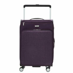 Rock Rocklite DLX 4 Wheel Expandable Medium Suitcase - 68cm -UK Suitcase Sales 2024 Rock Rocklite DLX TR 0243 M Purple 1 44095.1686844539