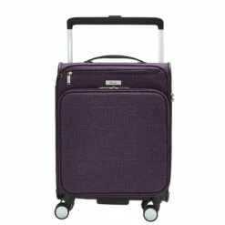 Rock Rocklite DLX 4 Wheel Cabin Suitcase - 54cm -UK Suitcase Sales 2024 Rock Rocklite DLX TR 0243 S Purple 1 19385.1686843937