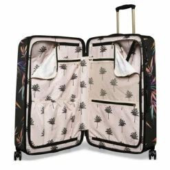 Sara Miller 4 Wheel Large Suitcase - 77cm -UK Suitcase Sales 2024 SMH0101 007 Sara Miller Large 4W Trolley Black Bamboo 3 23581.1695398998