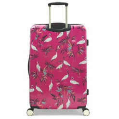 Sara Miller 4 Wheel Large Suitcase - 77cm -UK Suitcase Sales 2024 SMH0101 008 Sara Miller Large 4W Trolley Pink Heron 4 98835.1695398998