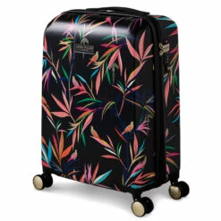 Sara Miller 4 Wheel Cabin Suitcase - 54cm -UK Suitcase Sales 2024 SMH0103 008 Sara Miller Small 4W Trolley Black Bamboo 2 80952.1695400026