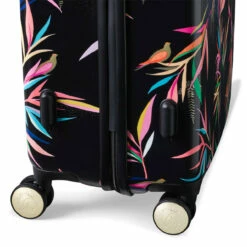 Sara Miller 4 Wheel Large Suitcase - 77cm -UK Suitcase Sales 2024 Sara Miller Black Bamboo Wheels 18408.1695398998