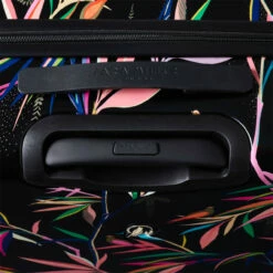 Sara Miller 4 Wheel Large Suitcase - 77cm -UK Suitcase Sales 2024 Sara Miller Black Bamboo top handle 85586.1695398998