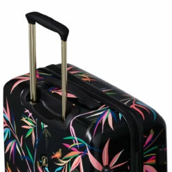 Sara Miller 4 Wheel Medium Suitcase - 67cm -UK Suitcase Sales 2024 Sara Miller Black Bamboo trolley system 87020.1695399327