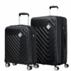 American Tourister Summer Square 2 Piece Luggage Set - 55cm & 77cm