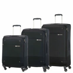 Samsonite Base Boost 3 Piece Luggage Set - 55cm, 66cm & 78cm -UK Suitcase Sales 2024 Set Black 87787.1686328023