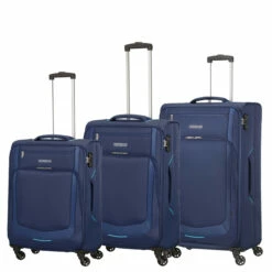 American Tourister Summer Session 3 Piece Luggage Set - 55cm, 67cm & 79cm -UK Suitcase Sales 2024 Set 36480.1688486800