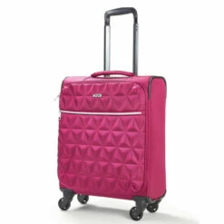 Rock Jewel 4 Wheel Cabin Suitcase - 55cm -UK Suitcase Sales 2024 Small Cabin Suitcase Jewel Pink TR 0207 PI 5 28998.1673945942