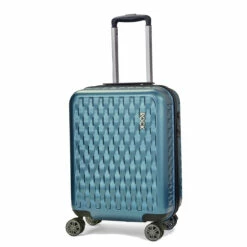 Rock Allure 4 Wheel Cabin Suitcase - 56cm -UK Suitcase Sales 2024 Small Suitcase Allure Blue TR 0192 BU Main copy 37500.1660128477