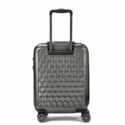 Rock Allure 4 Wheel Cabin Suitcase - 56cm -UK Suitcase Sales 2024 Small Suitcase Allure Charcoal TR 0192 CH Back copy 65668.1660128431