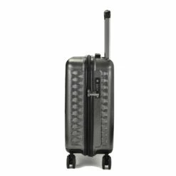 Rock Allure 4 Wheel Cabin Suitcase - 56cm -UK Suitcase Sales 2024 Small Suitcase Allure Charcoal TR 0192 CH Side copy 76765.1660128427
