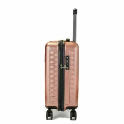 Rock Allure 4 Wheel Cabin Suitcase - 56cm -UK Suitcase Sales 2024 Small Suitcase Allure Pink TR 0192 PI Side copy 44602.1660128427